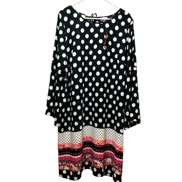 Avenue NWT lightweight polka dots dress size 18/20 plus size - Picture 1 of 6